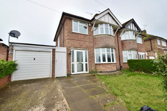 Semi-detached house to rent in Downing Drive, Evington, Leicester