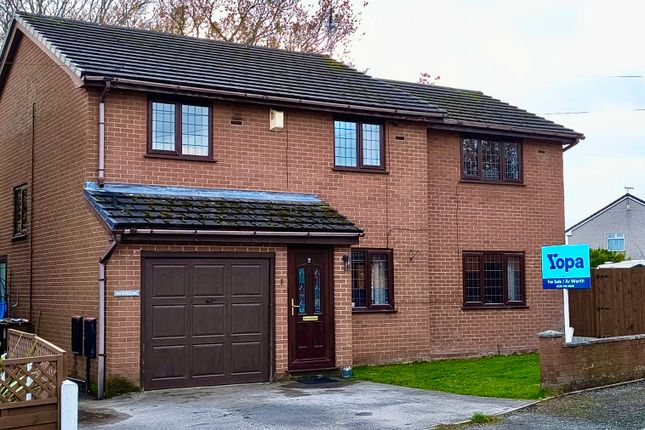 Thumbnail Detached house for sale in Wood Grove, Leeswood, Mold