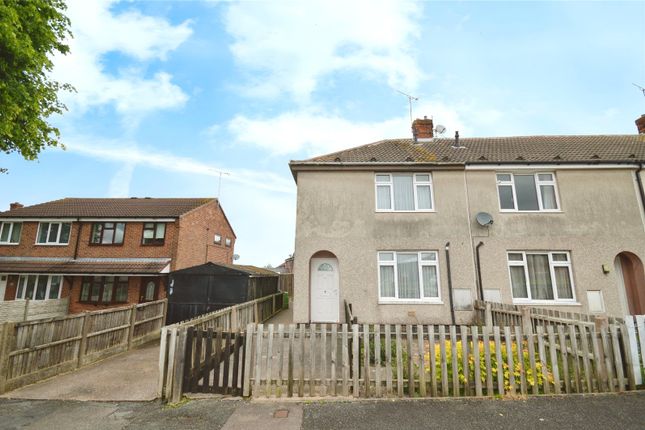 Thumbnail End terrace house for sale in Albert Road, Church Gresley, Swadlincote, Derbyshire