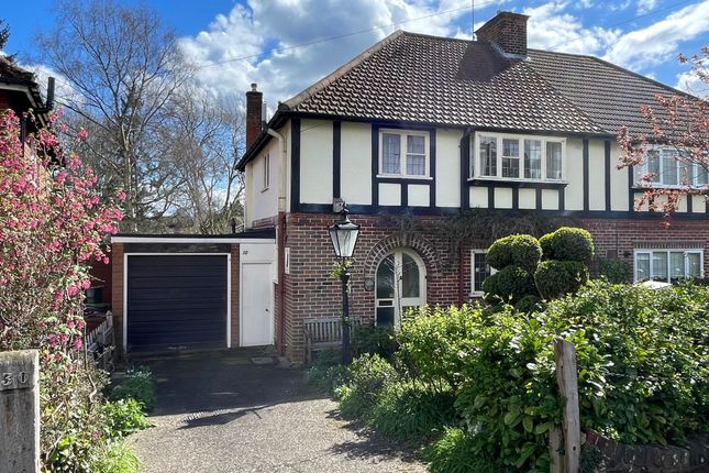 Thumbnail Semi-detached house for sale in Carisbrooke Road, Harpenden