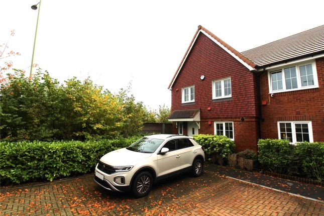 Thumbnail End terrace house to rent in Raghill Close, Basingstoke, Hampshire