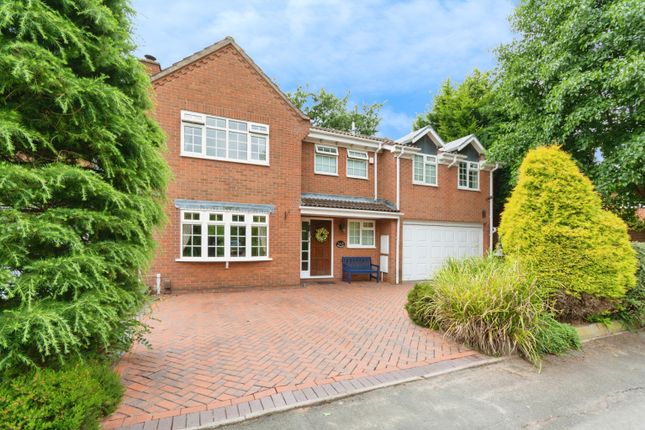 Thumbnail Detached house for sale in Merstal Drive, Solihull, West Midlands