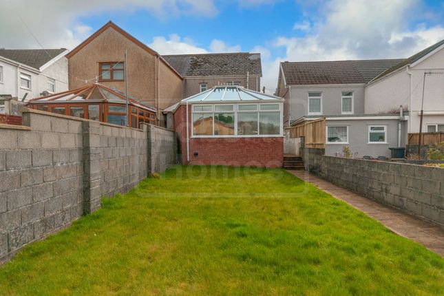 Semi-detached house for sale in Brecon Road, Ystradgynlais, Swansea.