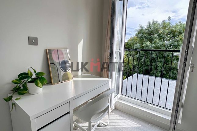 A Bright And Airy Bedroom Featuring A Sleek White ...