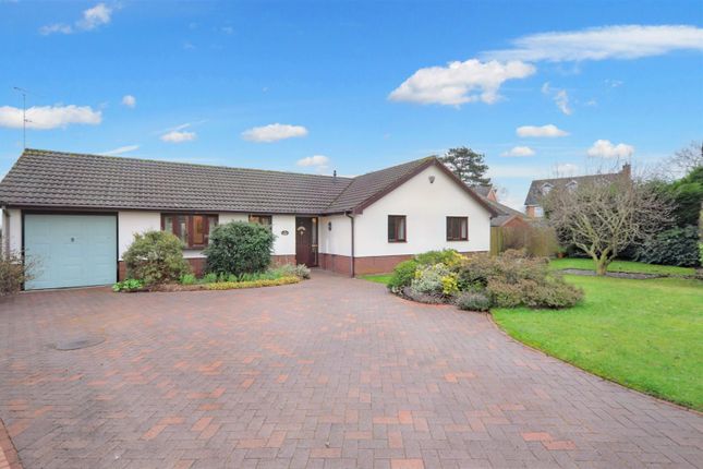 Thumbnail Detached bungalow for sale in Calveley Close, Yarnfield, Stone