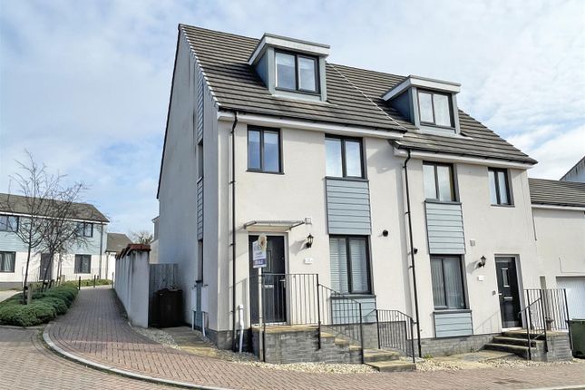 Thumbnail Semi-detached house for sale in Ravenglass Close, Estover, Plymouth