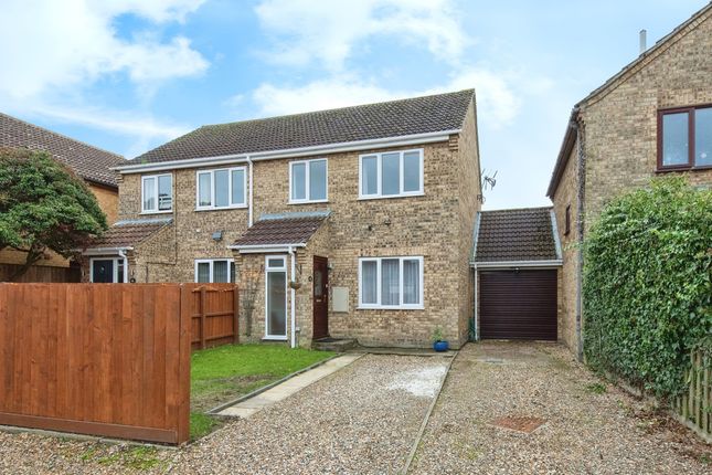 Semi-detached house for sale in Church Road, West Row, Bury St. Edmunds
