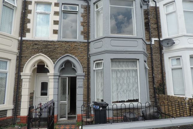 Thumbnail Terraced house to rent in Malefant Street, Cardiff