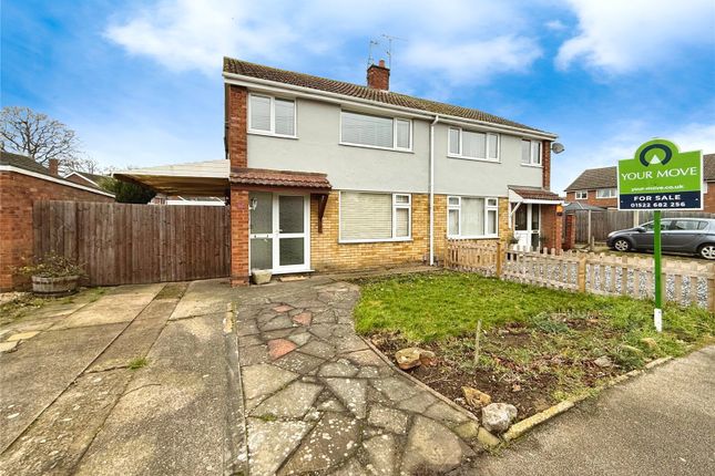 3-bed semi-detached on Chestnut Road, North Hykeham, Lincoln, Lincolnshire LN6, £220,000