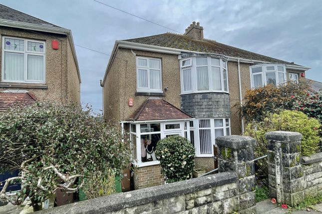 Semi-detached house for sale in South Down Road, Beacon Park, Plymouth