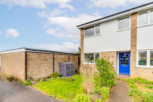 Thumbnail End terrace house for sale in Bunyan Close, Pirton, Hitchin, Hertfordshire