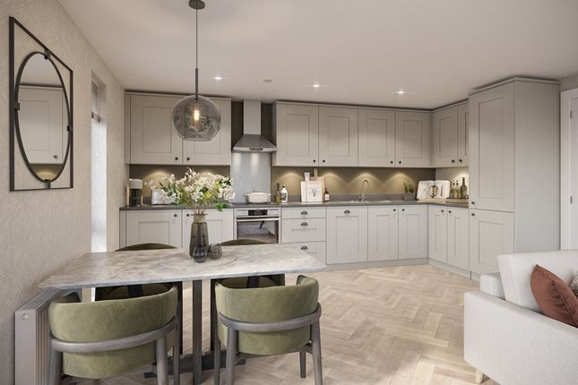 The Modern Kitchen Is Well-Equipped And Seamlessly Connected To The Rest Of The Living Space