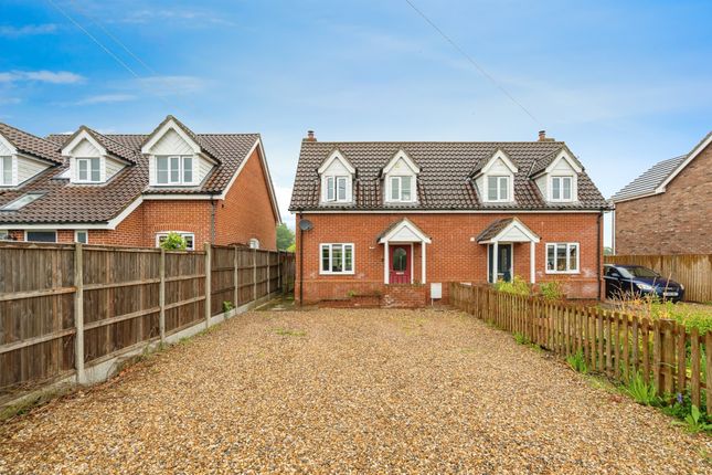 Thumbnail Semi-detached house for sale in The Street, Ashwellthorpe, Norwich