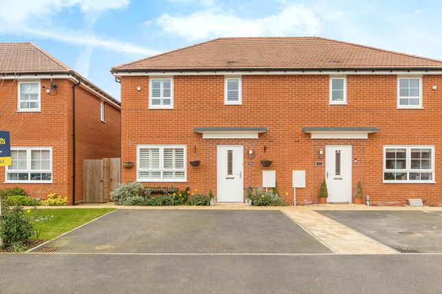 Thumbnail Semi-detached house for sale in Jessup Road, Watton, Thetford, Norfolk