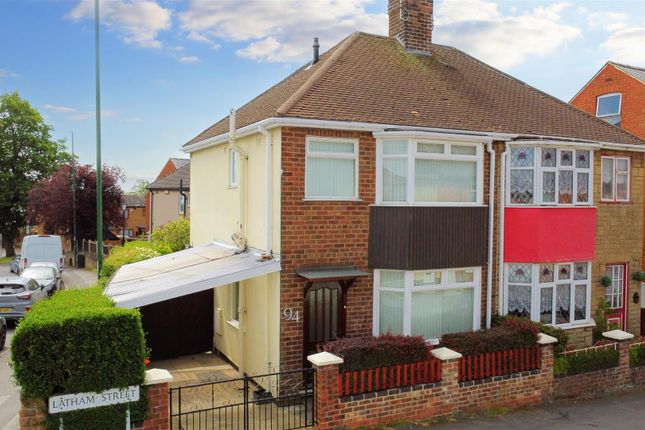 Thumbnail Semi-detached house for sale in Latham Street, Bulwell, Nottingham