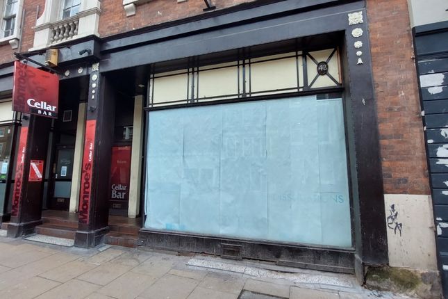Retail premises to let in 43 Foregate Street, Worcester, Worcestershire