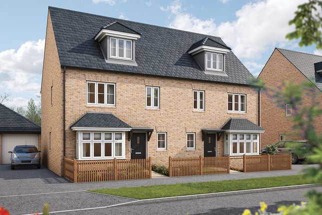 Thumbnail Semi-detached house for sale in "The Willow" at Off A1198/ Ermine Street, Cambourne