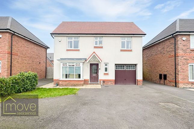 Thumbnail Detached house for sale in Western Avenue, Huyton, Liverpool