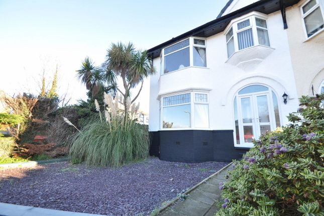 Thumbnail Semi-detached house for sale in St. Georges Road, Wallasey