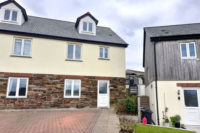 Thumbnail Semi-detached house for sale in Waverley Court, St. Austell