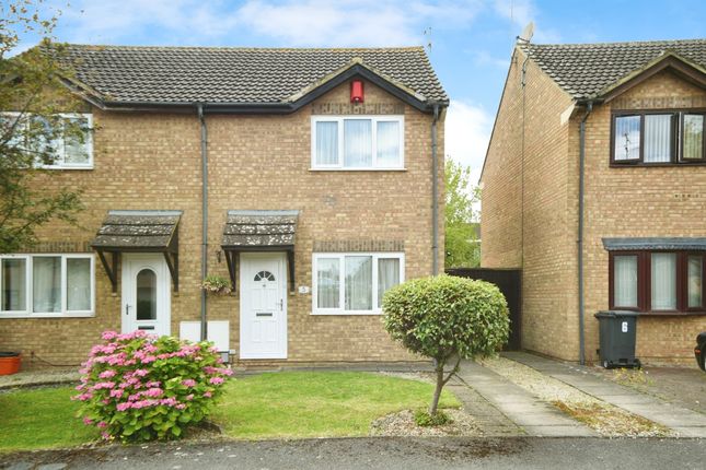 Semi-detached house for sale in Evergreens Close, Swindon