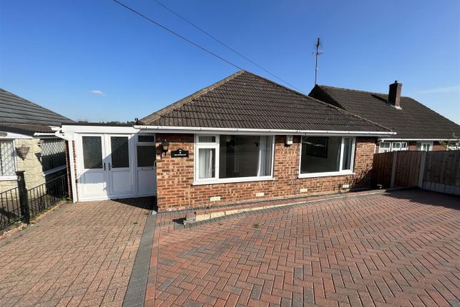 Thumbnail Detached bungalow to rent in Nightingale Close, Chesterfield, Derbyshire