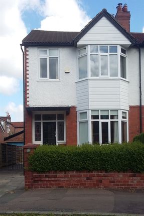 Semi-detached house to rent in Claridge Road, Chorlton Cum Hardy, Manchester