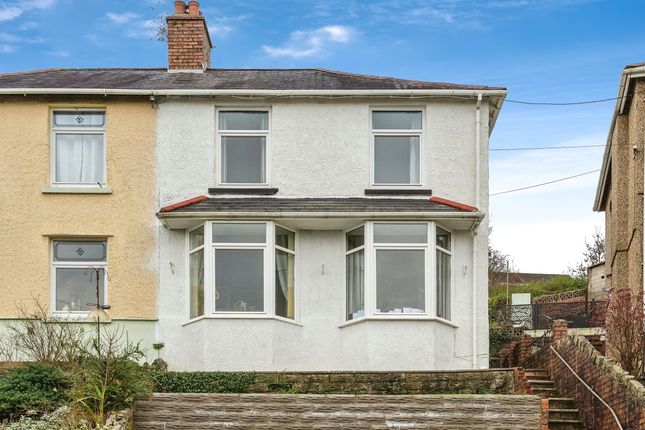 Semi-detached house for sale in Danygraig Road, Neath
