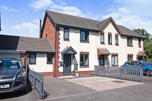 Thumbnail End terrace house for sale in White Avenue, St. Brides Wentlooge, Newport