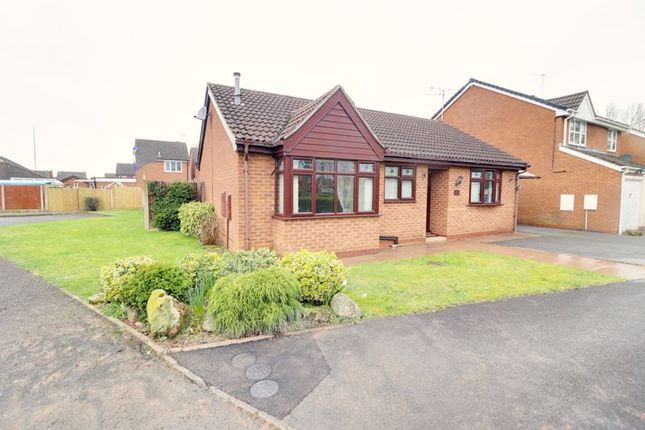 Thumbnail Detached bungalow for sale in Country Meadows, Market Drayton, Shropshire