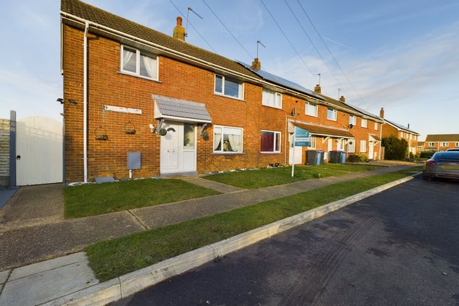 Thumbnail End terrace house for sale in Cumberland Way, Scampton, Lincoln