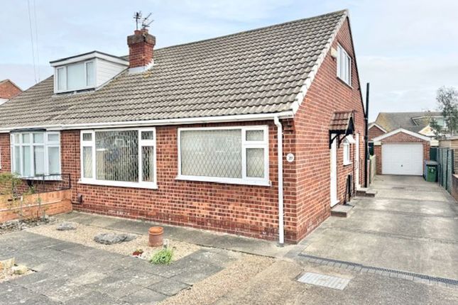 Thumbnail Semi-detached bungalow for sale in Lavenham Road, Scartho, Grimsby