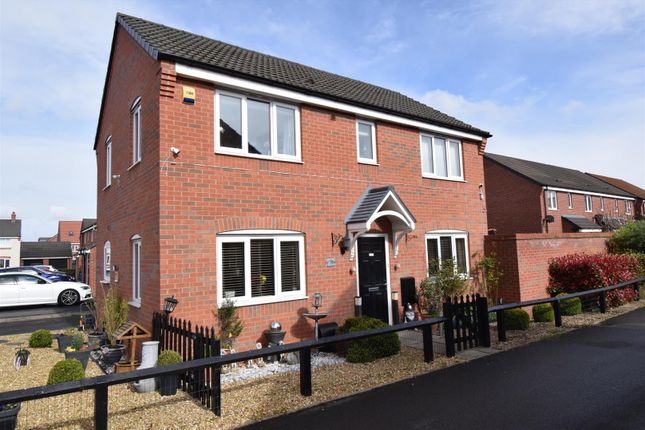 Thumbnail Detached house for sale in Upton Drive, Stretton, Burton-On-Trent