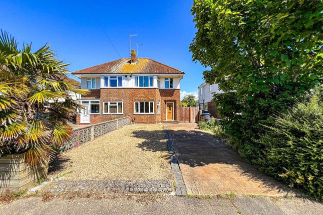 Thumbnail Semi-detached house for sale in Ardingly Drive, Goring-By-Sea, Worthing