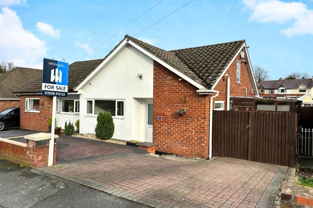 Thumbnail Bungalow for sale in Mold Road Estate, Gwersyllt, Wrexham
