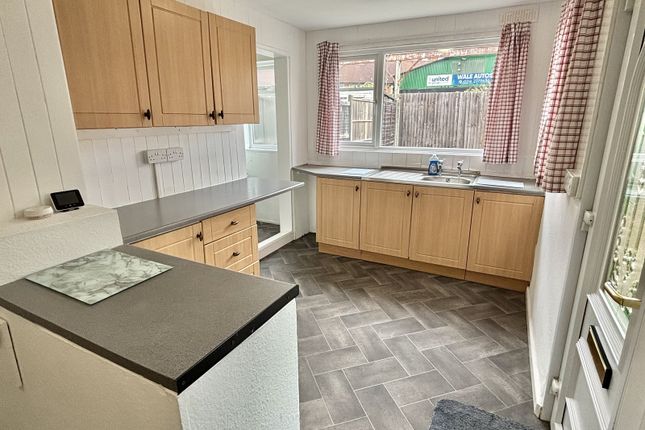 Terraced house for sale in Park Road, Wigston, Leicestershire.