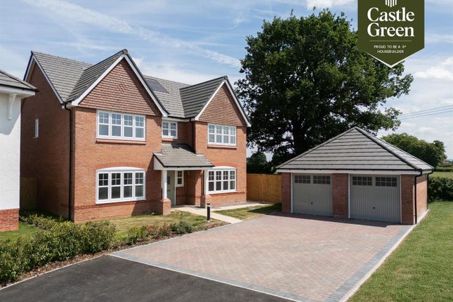 Thumbnail Detached house for sale in Trevalyn Place, Rossett, Wrexham