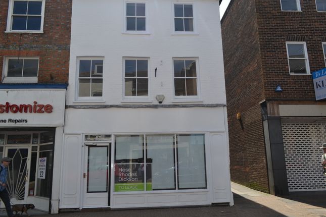 Retail premises to let in High Street, Newport