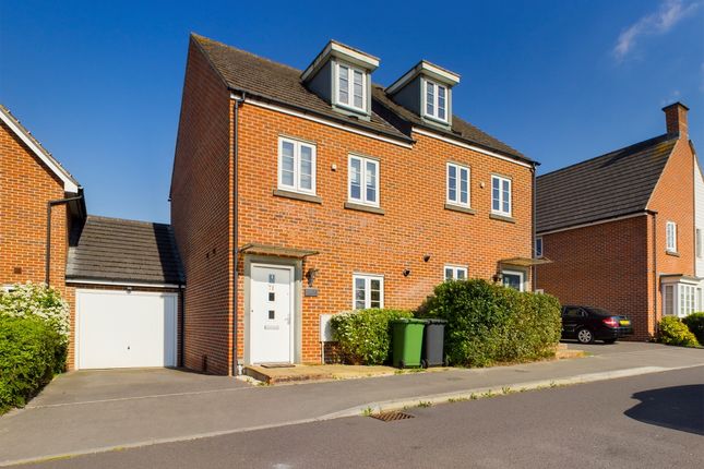 Thumbnail Semi-detached house to rent in Carter Drive, Marnel Park, Basingstoke