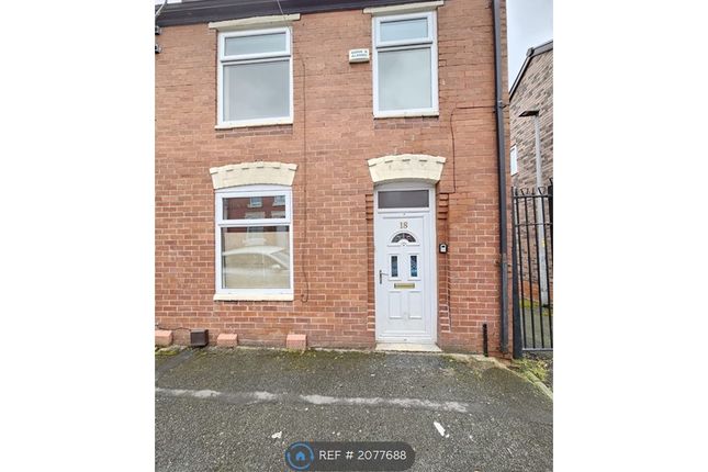 Thumbnail End terrace house to rent in Clevedon Street, Manchester