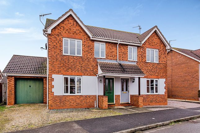 Thumbnail Semi-detached house for sale in Wintergold Avenue, Spalding