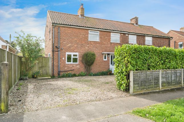 Thumbnail Semi-detached house for sale in North View Drive, Whissonsett, Dereham, Norfolk