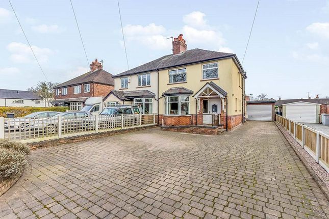 Thumbnail Semi-detached house for sale in London Road, Holmes Chapel, Cheshire