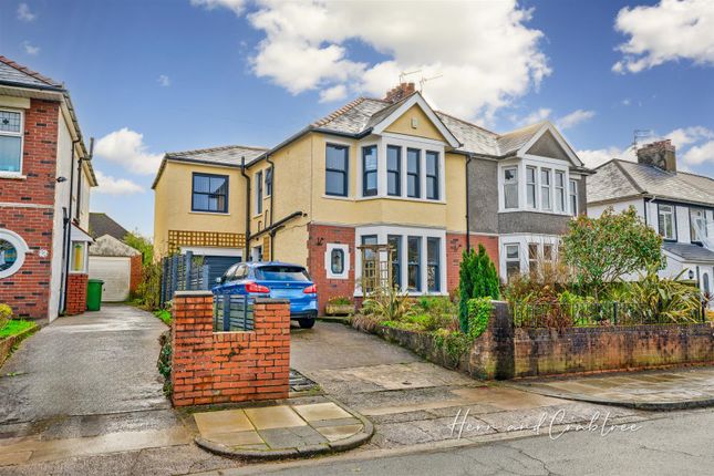 Semi-detached house for sale in Blackoak Road, Cyncoed, Cardiff