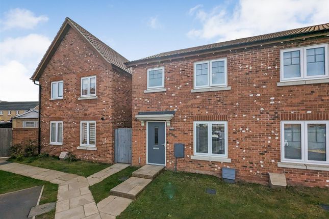 Semi-detached house for sale in Hobby Drive, Corby