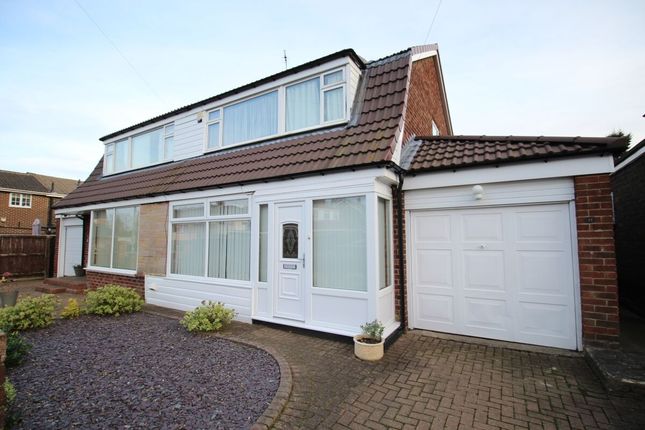 Thumbnail Semi-detached house for sale in Tanmeads, Nettlesworth, Chester Le Street