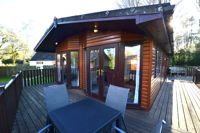 Thumbnail Lodge for sale in Eden Valley Holiday Park, Lanlivery, Bodmin, Cornwall