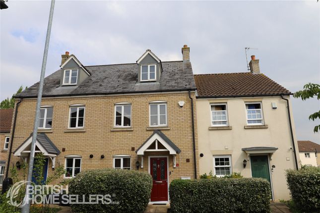 Terraced house for sale in George Alcock Way, Farcet, Peterborough, Cambridgeshire