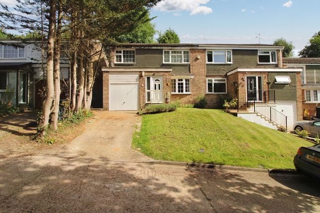 Thumbnail Semi-detached house for sale in Western Dene, Hazlemere, High Wycombe