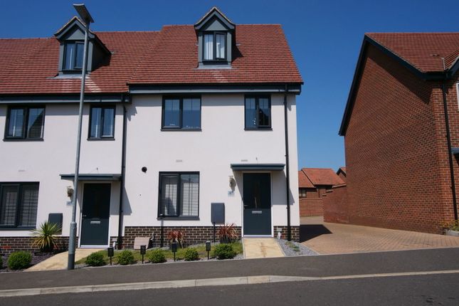 Thumbnail End terrace house for sale in Baines Way, Framlingham, Suffolk